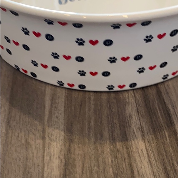 Pure Barre Branded Ceramic Dog Bowl - Picture 2 of 3